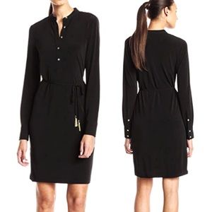 Essential Long Sleeve Shirt Dress // Calvin Klein